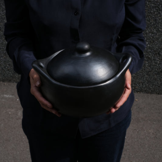 Black Pottery - kookpot serveerschaal Casserole