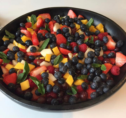 Black Pottery - Ronde schaal