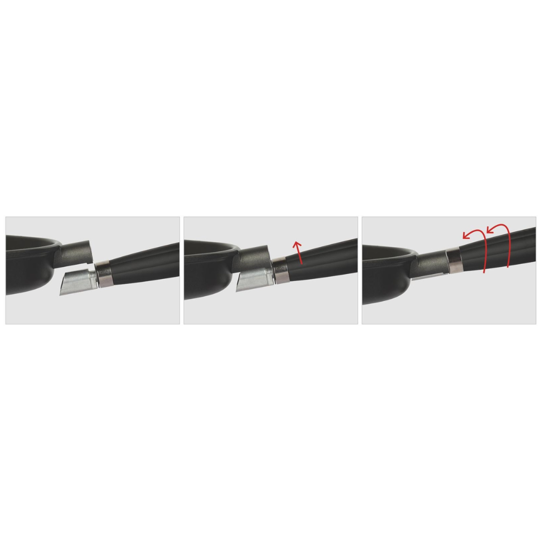 Crafond sauspan met afneembare steel