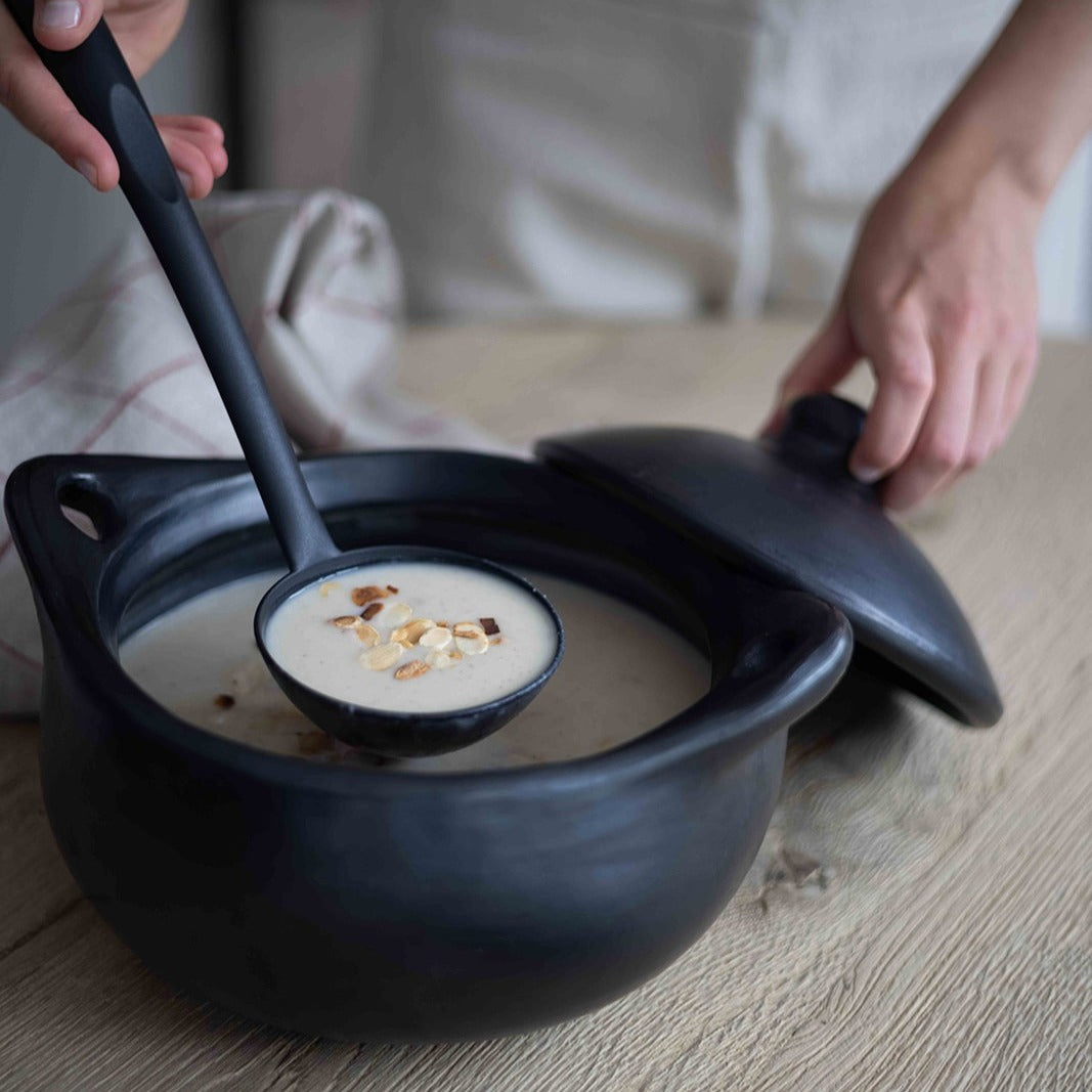 Black Pottery -  kookpot serveerschaal Casserole