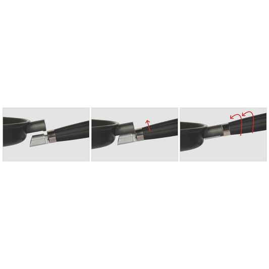 Crafond sauspan met afneembare steel